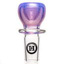 Hitwell Glass - Push Bowl Slide - 18mm - Pink Slyme - The Cave