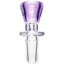 Hitwell Glass - Martini Slide - Single Hole - 14mm - Purple Rain - The Cave