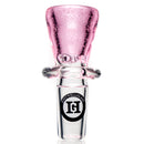 Hitwell Glass - Martini Slide - 3 Hole - 14mm - Pink Lollipop - The Cave
