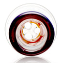 Hitwell Glass - Martini Slide - 3 Hole - 18mm - Amber Purple - The Cave