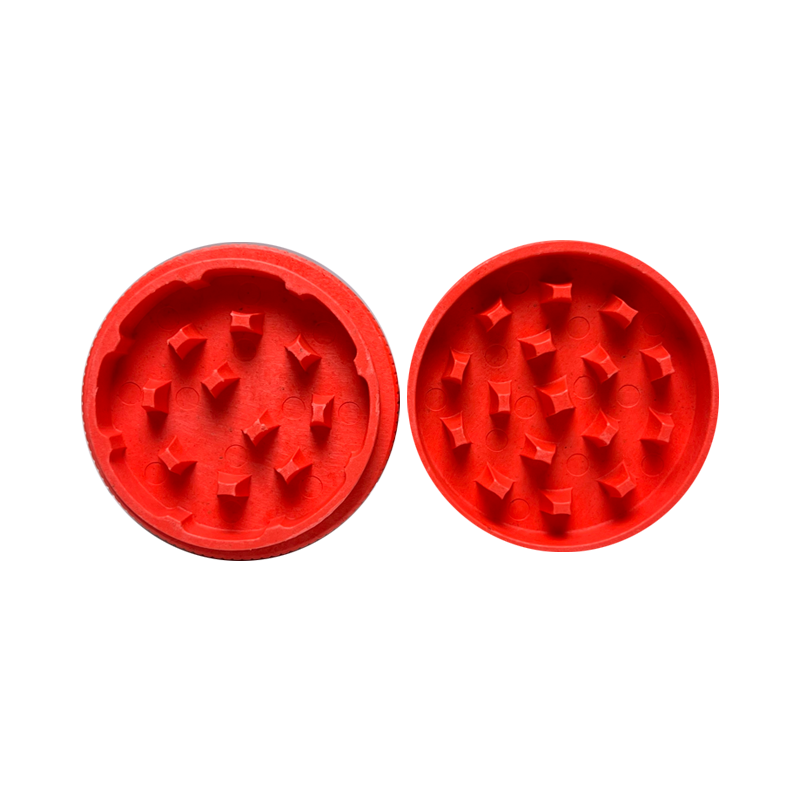 Santa Cruz Shredder x Illadelph - Hemp Grinder - 2 Piece - Red - The Cave