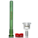 Illadelph - Medium Beaker - Frosted - Rasta & White - The Cave