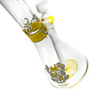 Illadelph - Medium Signature Beaker - Yellow & White - The Cave