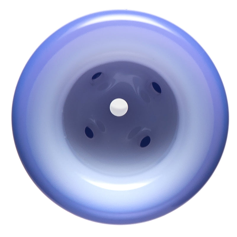 Illadelph - Honey Pot Slide - Multi Hole - 14mm - Milky Purple - The Cave