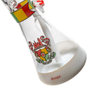 Illadelph - Classic Heavy Hitter Beaker - 60mm - Rasta & White - The Cave