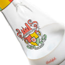 Illadelph - Classic Heavy Hitter Beaker - 60mm - Rasta & White - The Cave