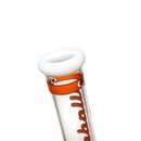 Illadelph - Medium Beaker - Signature Series - Orange & White - The Cave
