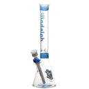 Illadelph - Medium Beaker - Signature Series - Blue & White - The Cave