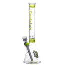Illadelph - Medium Beaker - Signature Series - Lime & White - The Cave