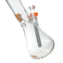 Illadelph - Tall Beaker - Orange & White 5mm - The Cave