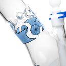 Illadelph - Classic Heavy Hitter Beaker - 60mm - Blue & White - The Cave