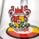 Illadelph - Medium Coil Condenser - Rasta & White - The Cave