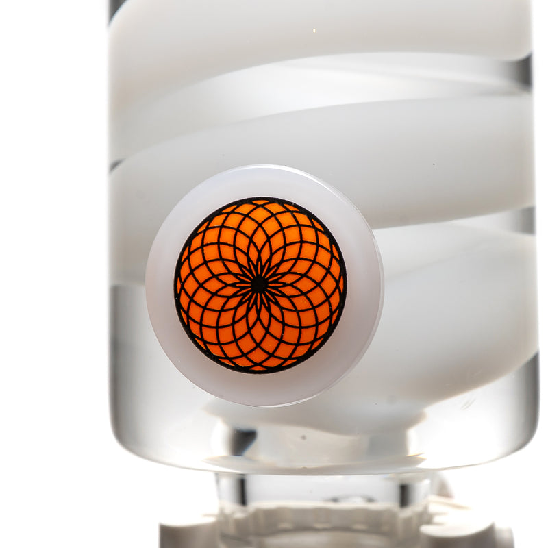 Illadelph - Medium Coil Condenser - Orange & White - The Cave