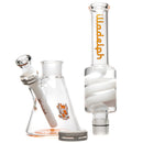 Illadelph - Medium Coil Condenser - Orange & White - The Cave