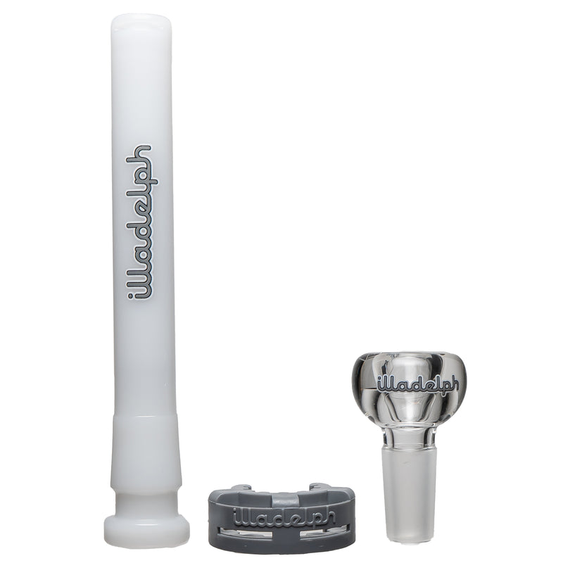 Illadelph - 45mm Beaker - Grey & White Label - The Cave