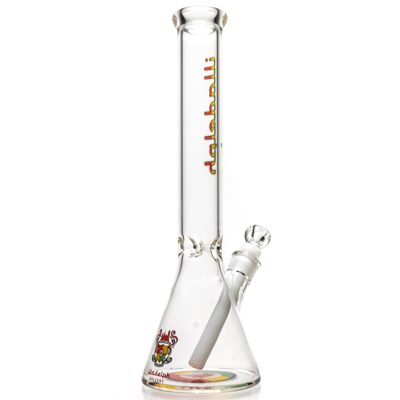 Illadelph - Short Beaker - Rasta & White 5mm - The Cave