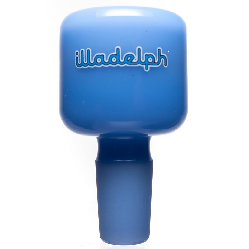 Illadelph - Honey Pot Slide - Multi Hole - 14mm - Milky Blue - The Cave