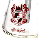 Illadelph - 45mm Beaker - Red & Black Scope - The Cave