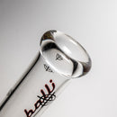 Illadelph - 45mm Beaker - Red & Black Scope - The Cave