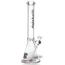 Illadelph - 45mm Beaker - Purple & White 5mm - The Cave