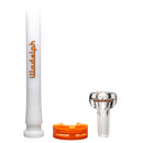Illadelph - 45mm Beaker - Orange & White - The Cave