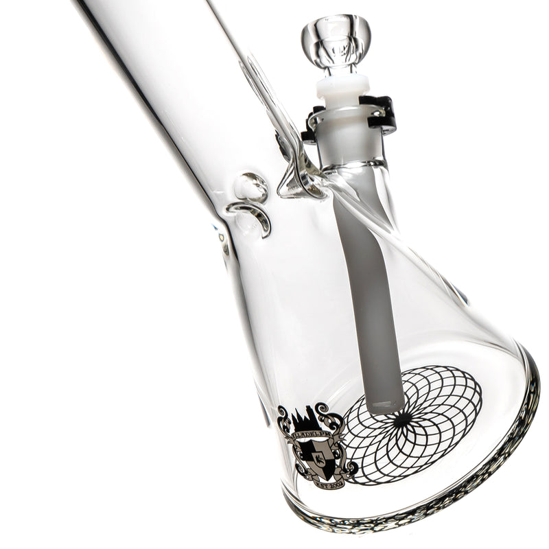 Illadelph - 45mm Beaker - Black & White - The Cave