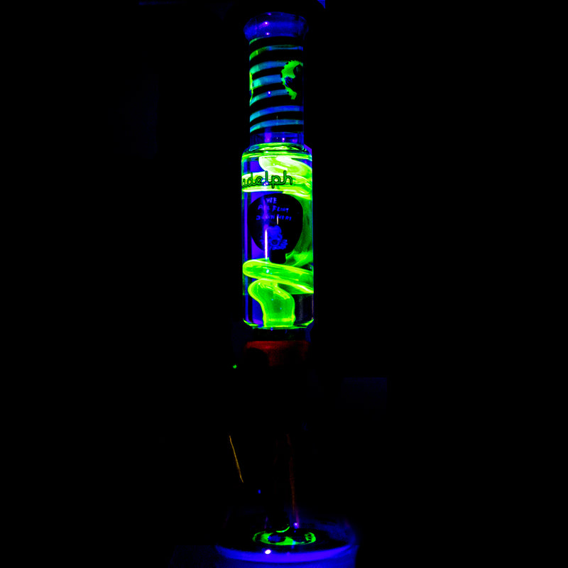 Illadelph x Boehme - Custom Coil Condenser - Pennywise - UV Lime - The Cave