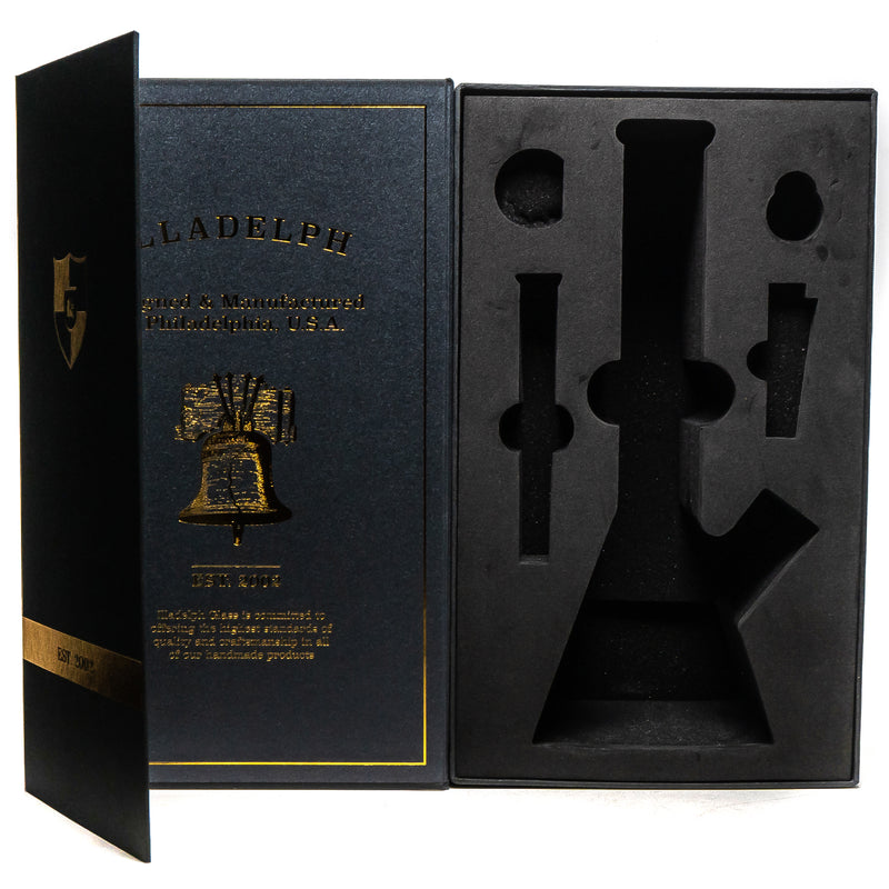 Illadelph - Mini Beaker - Red & White 7mm - The Cave