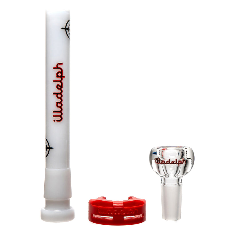 Illadelph - Mini Beaker - Red & Black Scope - The Cave