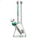 Illadelph - Mini Beaker - Teal & White 7mm - The Cave