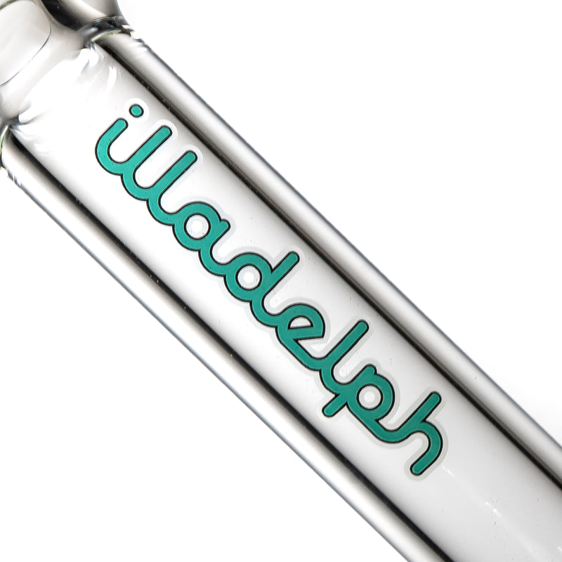 Illadelph - Mini Beaker - Teal & White 7mm - The Cave