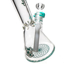 Illadelph - Mini Beaker - Teal & White 7mm - The Cave