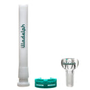 Illadelph - Mini Beaker - Teal & White 7mm - The Cave