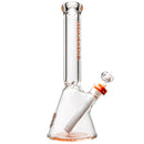 Illadelph - Mini Beaker - Orange & White 7mm - The Cave