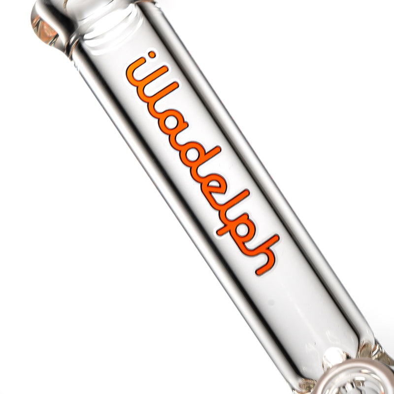 Illadelph - Mini Beaker - Orange & White 7mm - The Cave