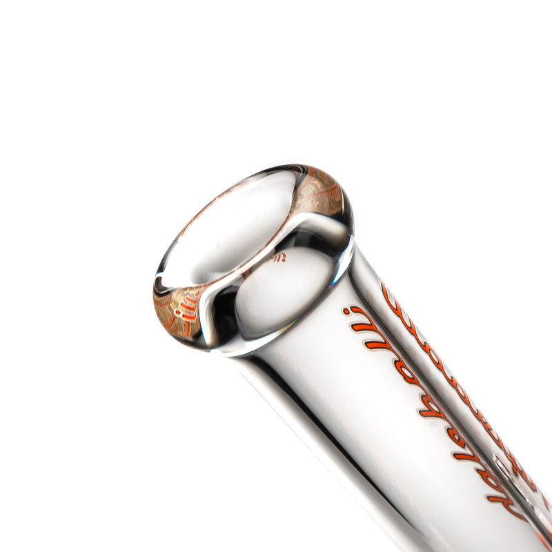 Illadelph - Mini Beaker - Orange & White 7mm - The Cave