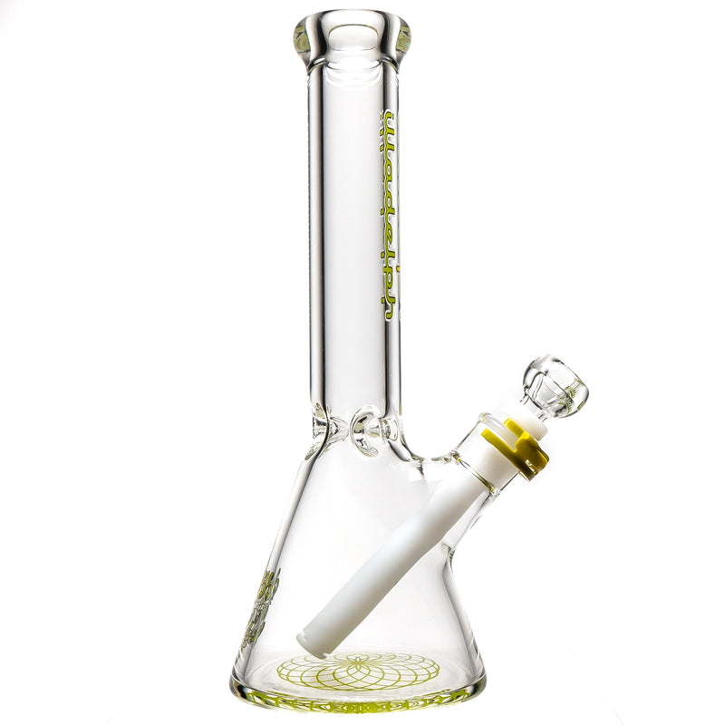 Illadelph - Mini Beaker - Lime & White 7mm - The Cave