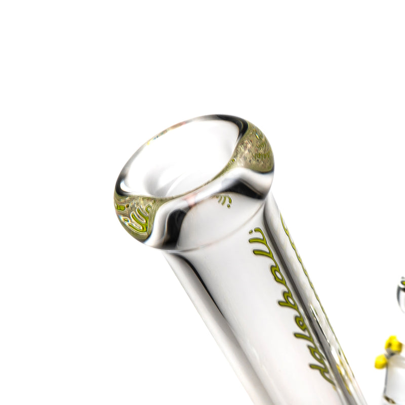 Illadelph - Mini Beaker - Lime & White 7mm - The Cave