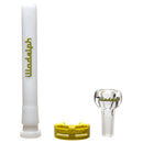 Illadelph - Mini Beaker - Lime & White 7mm - The Cave