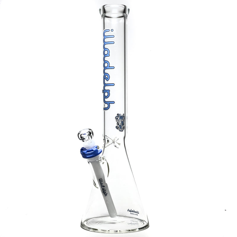 Illadelph - Short Beaker - Blue & White 5mm - The Cave