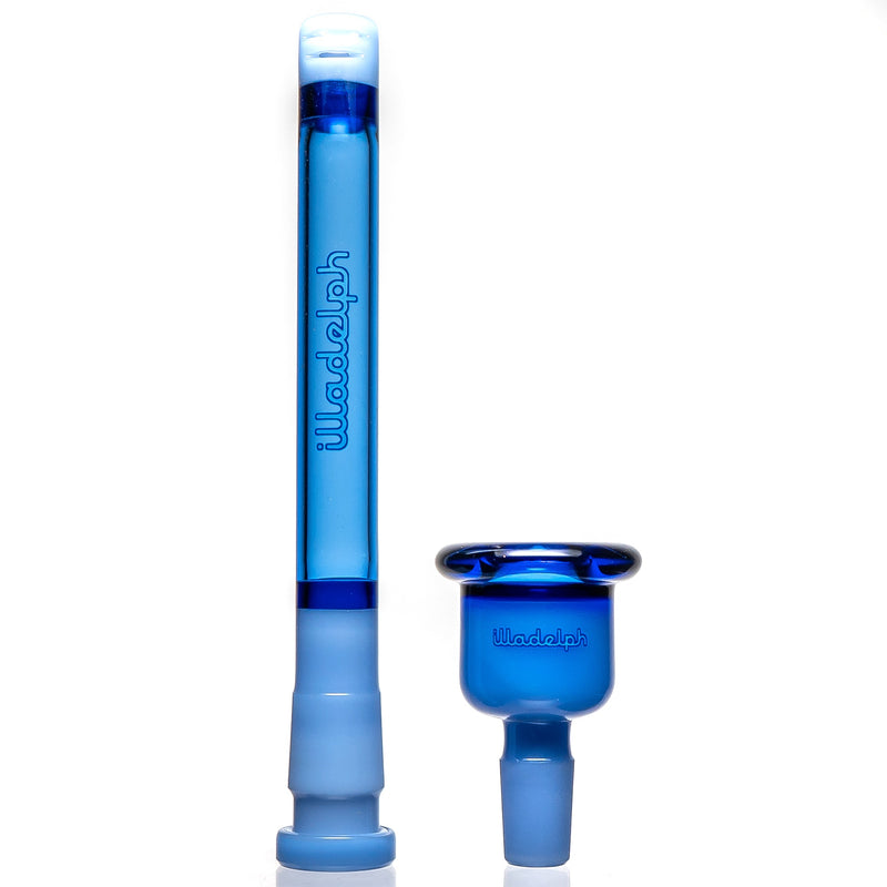 Illadelph - Encalmo Downstem & Slide Set - Milky Blue - The Cave