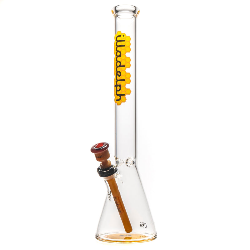 Illadelph - Medium Beaker + Slide Upgrade - Honeycomb Label - The Cave