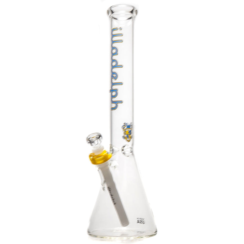 Illadelph - Short Beaker - Blue & Yellow Label - The Cave
