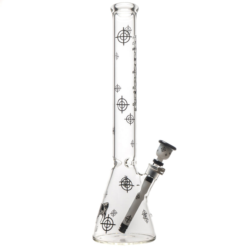 Illadelph - Medium Beaker - "Dead Meat" Scoped Cow - The Cave