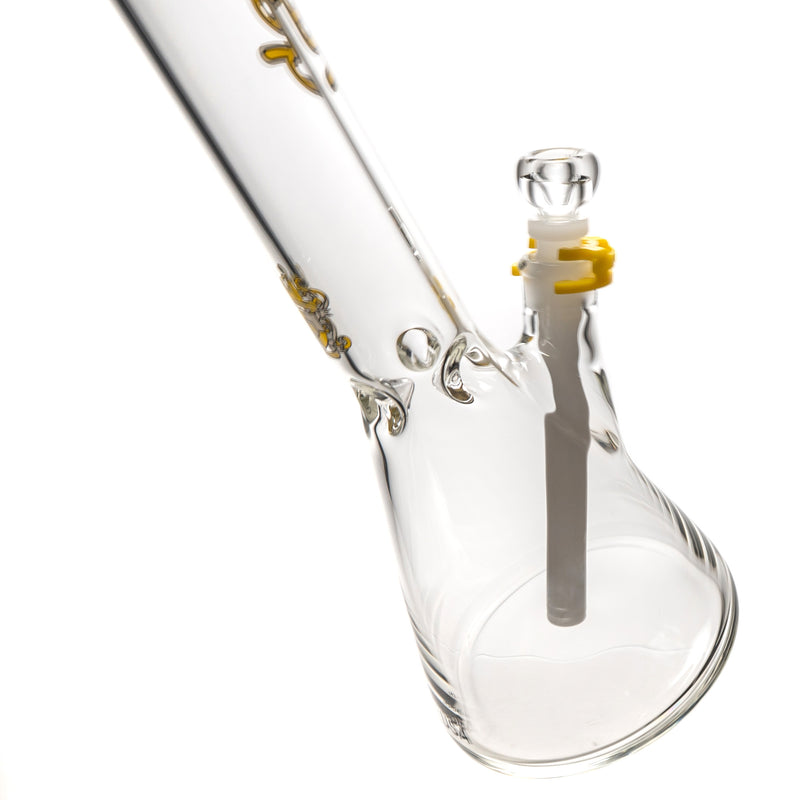 Illadelph - Medium Beaker - Yellow & White Label - The Cave