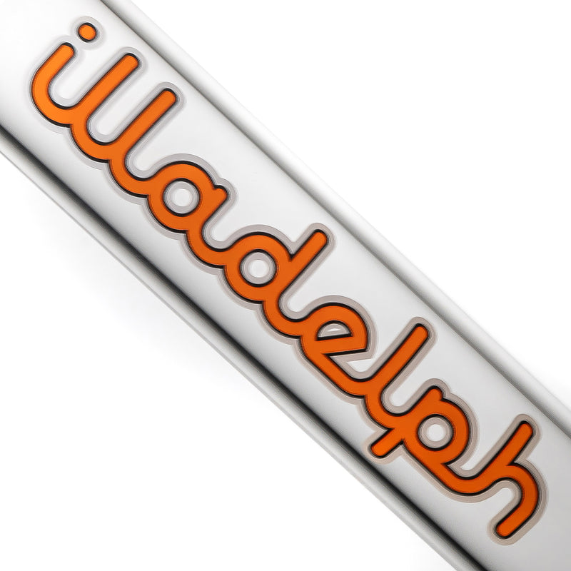 Illadelph - Medium Beaker - Orange & White Label - The Cave