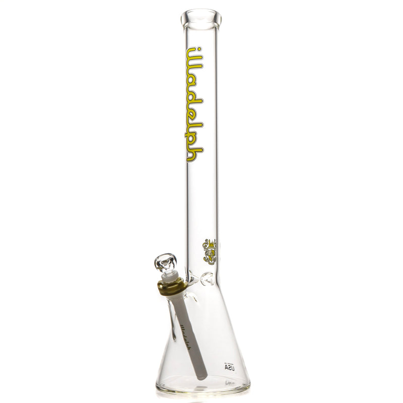 Illadelph - Tall Beaker - Lime & White Label - The Cave