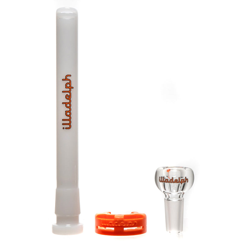 Illadelph - Medium Beaker - Orange & White Label - The Cave