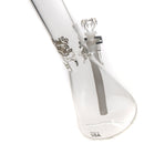 Illadelph - Tall Beaker - Gray & White Label - The Cave