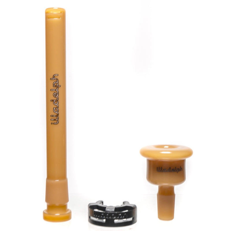 Illadelph - Medium Beaker - 7mm - Desert Storm Label - The Cave